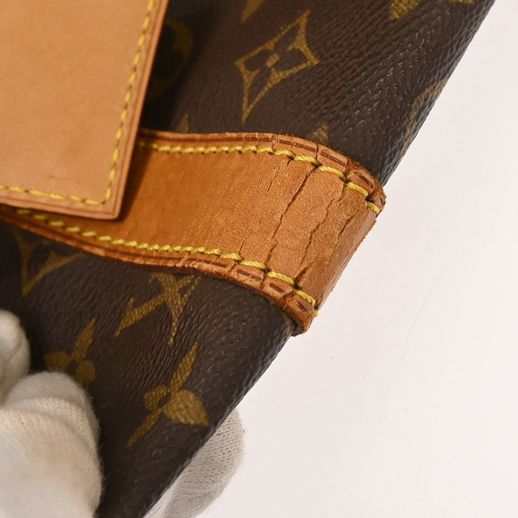 Louis Vuitton Keepall Bag Monogram Canvas Brown Canvas Travel Bag Bag (Pre-Owned)