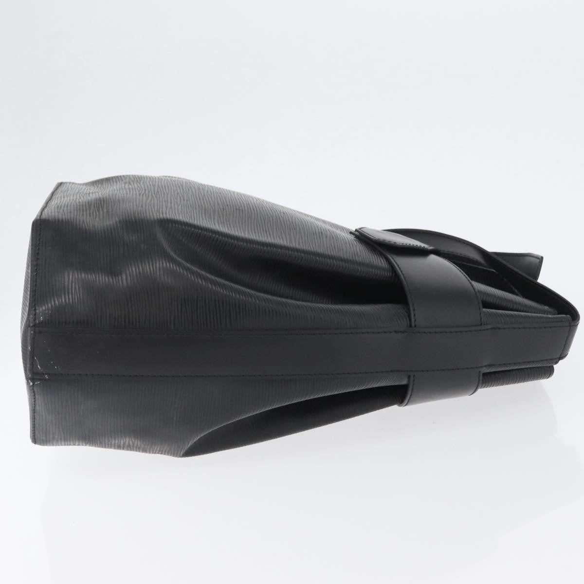 Louis Vuitton Vintage Sac D'epaule Handbag Epi Leather Black Leather Shoulder Bag Bag (Pre-Owned)