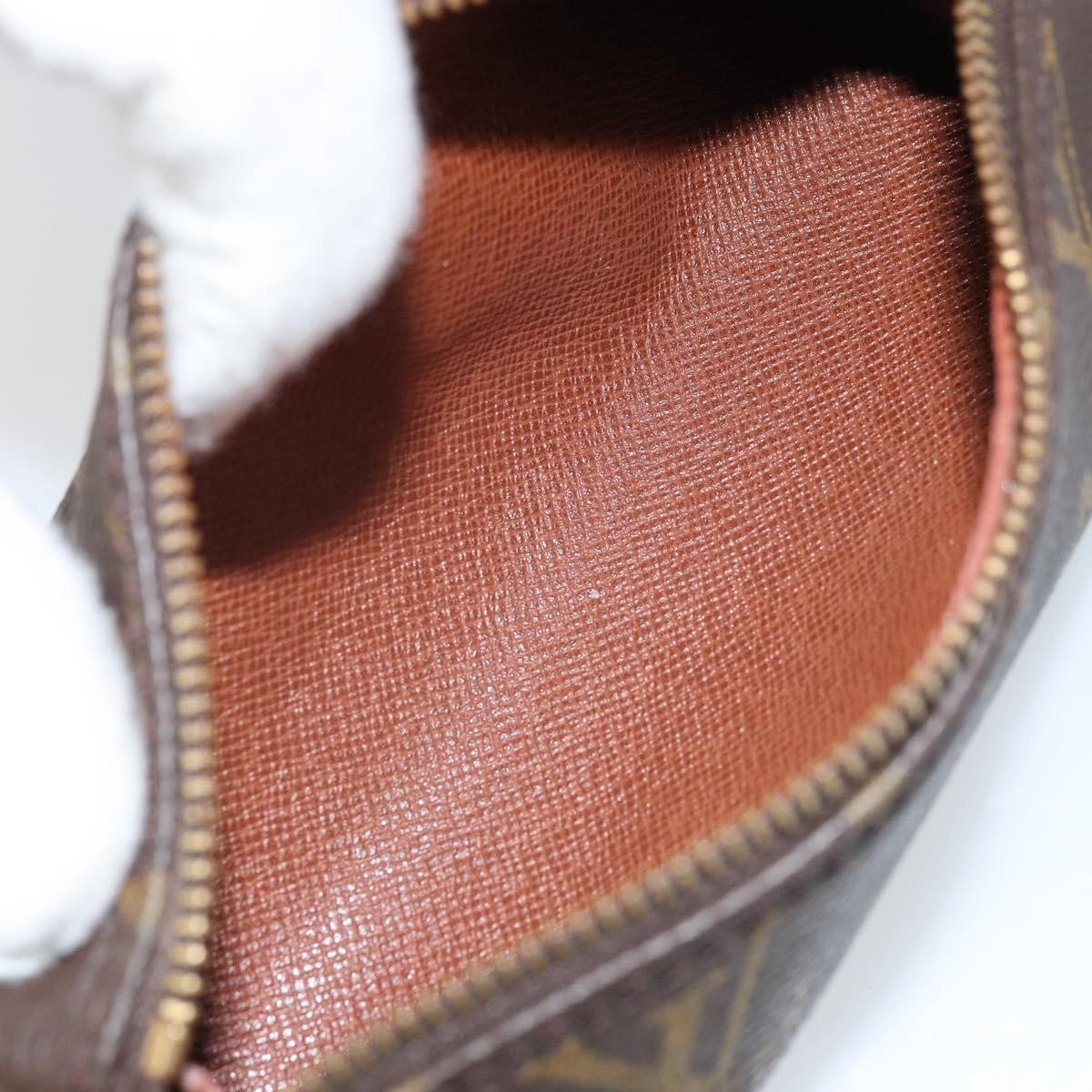 Louis Vuitton Papillon Pochette Monogram Canvas Brown Canvas Clutche & Pouche Bag (Pre-Owned)