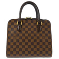 Louis Vuitton Triana Bag Damier Brown Canvas Handbag (Pre-Owned)