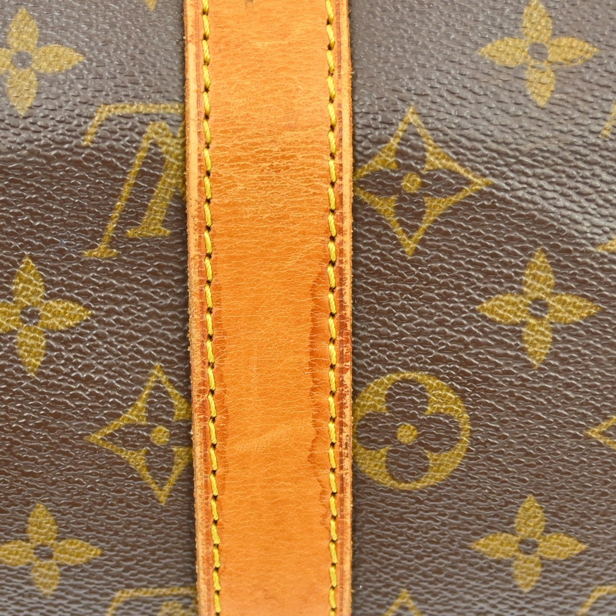 Louis Vuitton Keepall Bag Monogram Canvas Brown Canvas Travel Bag Bag (Pre-Owned)