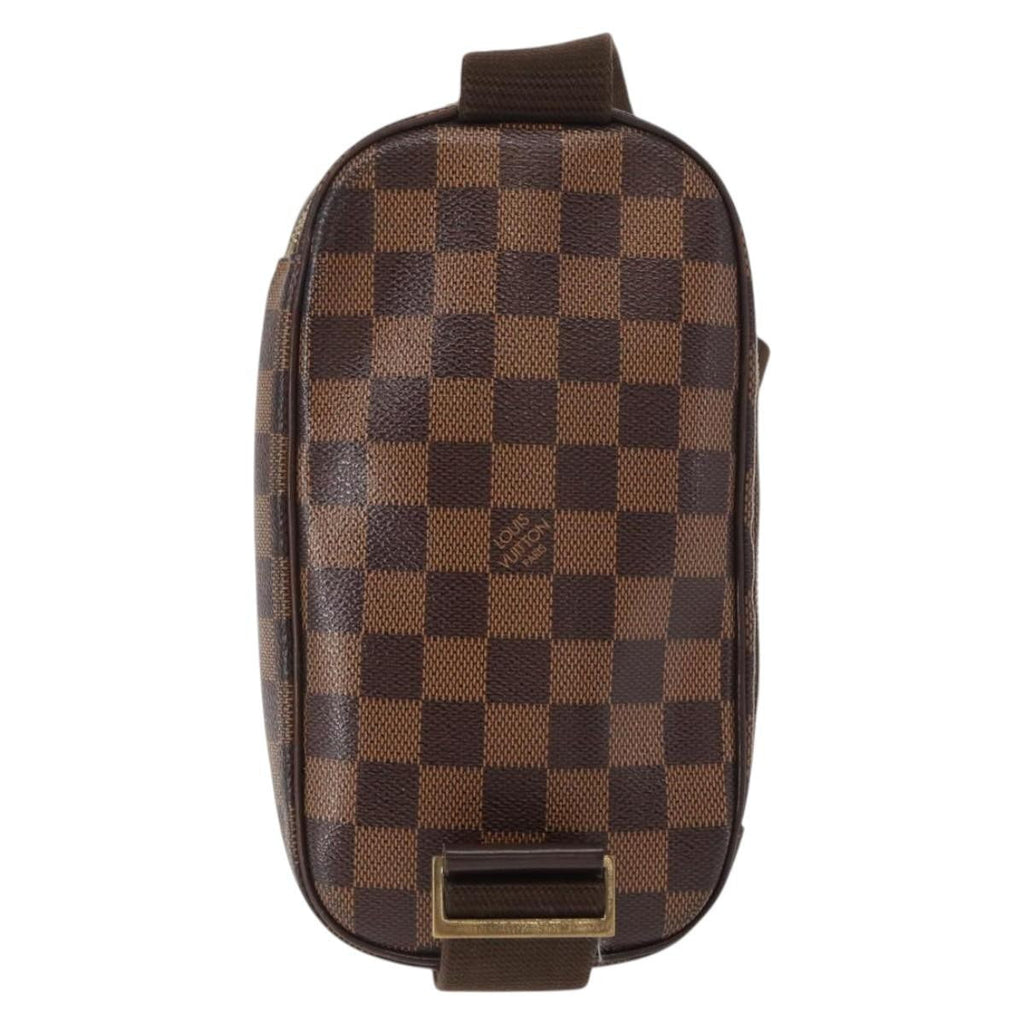 Louis Vuitton Pochette Gange Damier Brown Canvas Clutche & Pouche Bag (Pre-Owned)