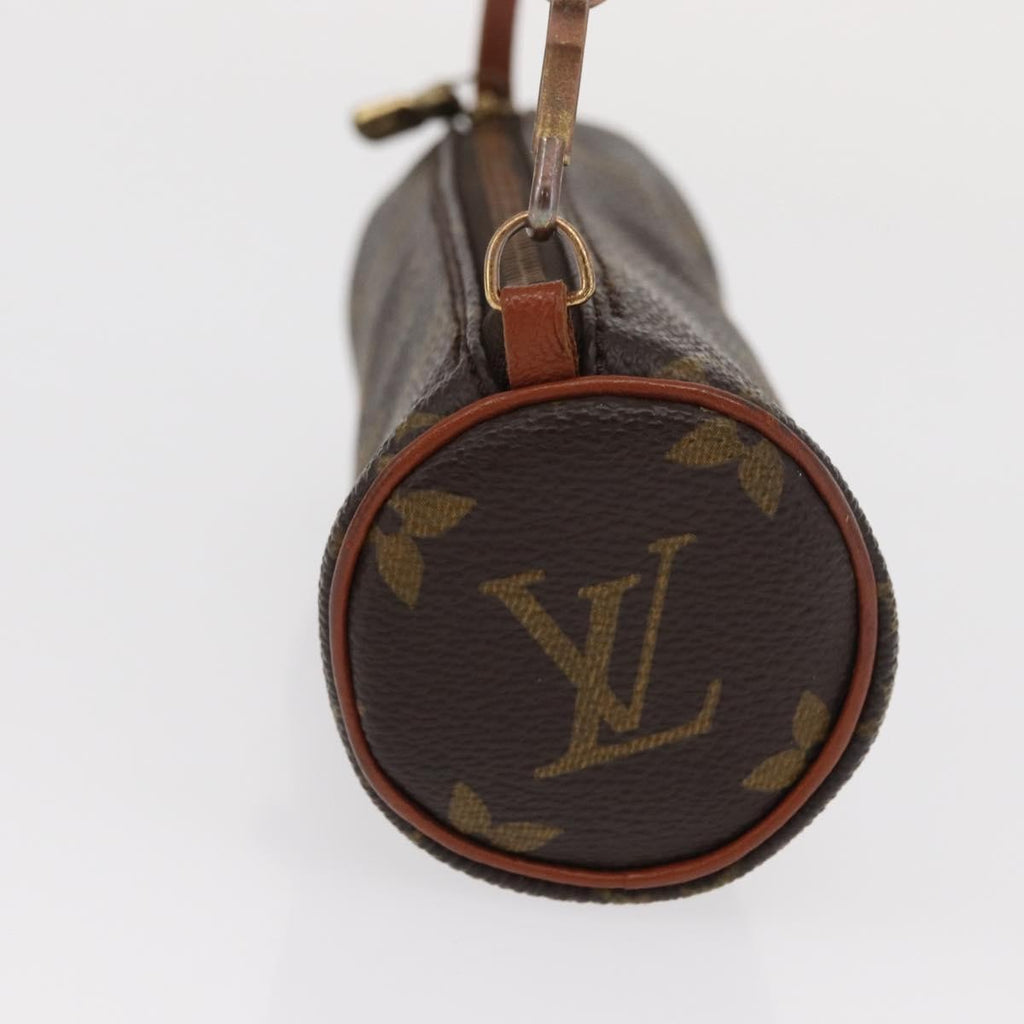 Louis Vuitton Papillon Pochette Monogram Canvas Brown Canvas Clutche & Pouche Bag (Pre-Owned)