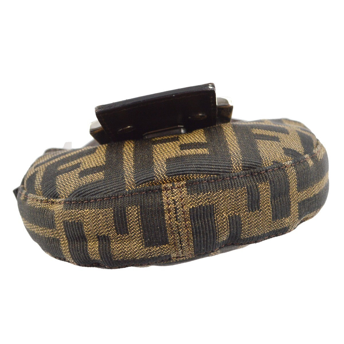 Fendi Cookie Hobo Zucca Canvas Brown Canvas Clutche & Pouche Bag (Pre-Owned)