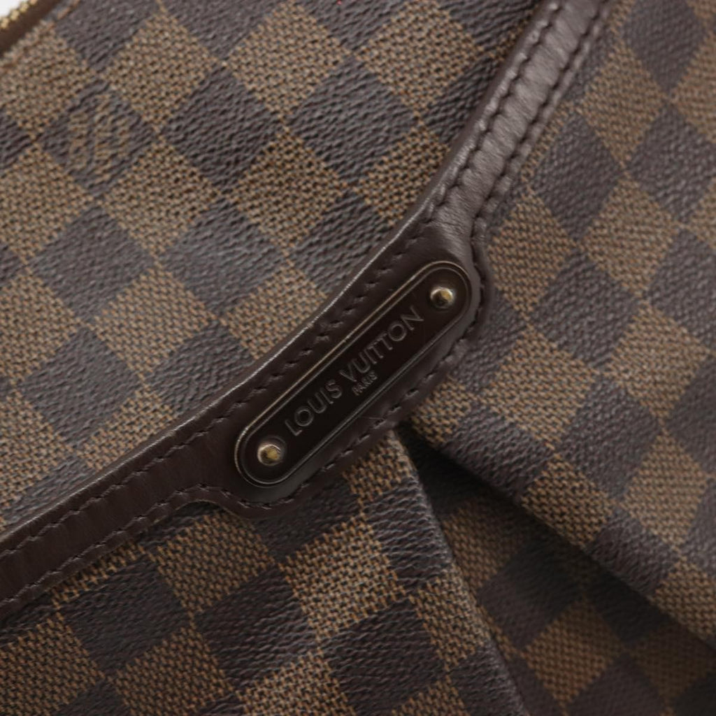 Louis Vuitton Bloomsbury Handbag Damier Brown Canvas Handbag (Pre-Owned)