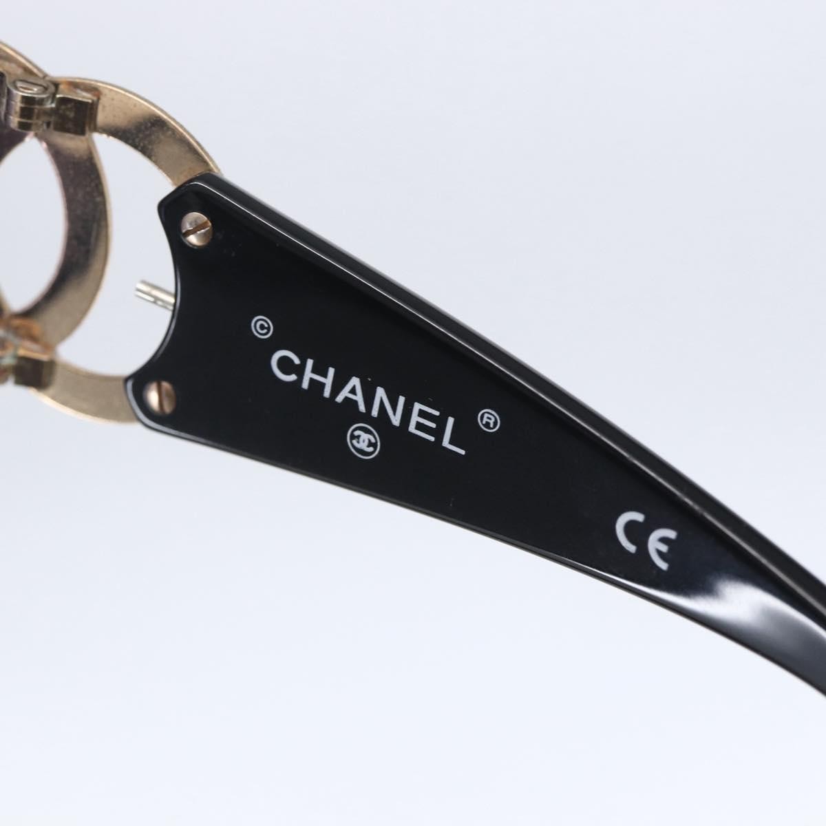 Chanel Logo Cc Sunglasses Plastic Black Plastic Sunglasse Accessory (Pre-Owned)