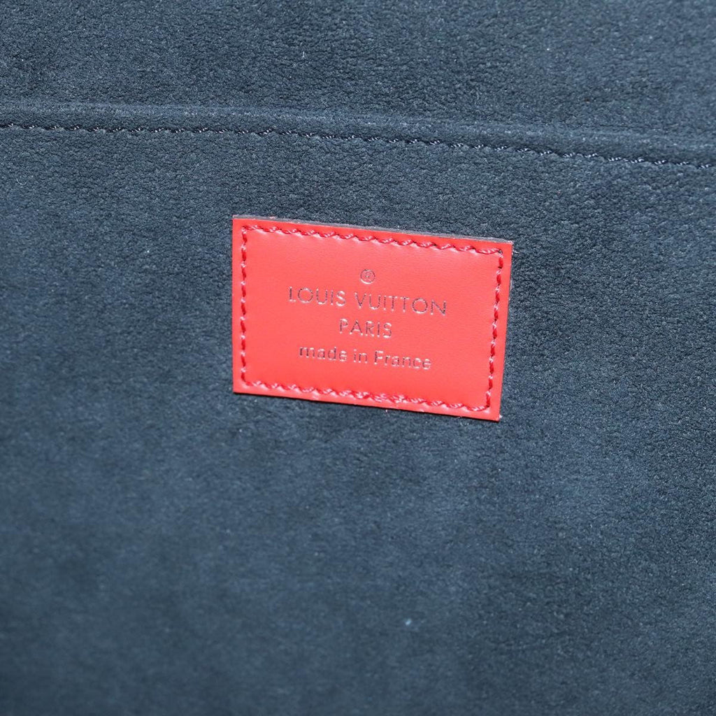 Louis Vuitton Pochette Jour Limited Edition Supreme Epi Leather Red Leather Clutche & Pouche Bag (Pre-Owned)