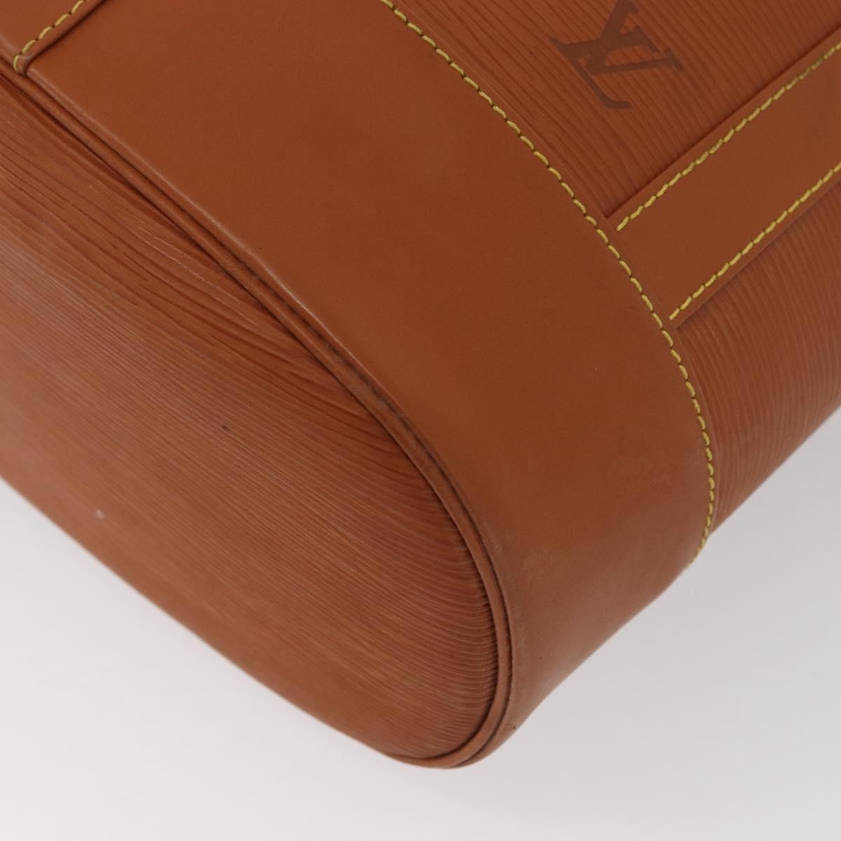 Louis Vuitton Randonnee Backpack Epi Leather Brown Leather Backpack Bag (Pre-Owned)