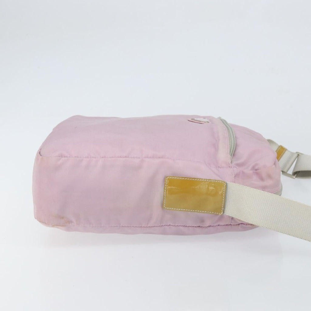 Prada Vintage Shoulder Bag Tessuto Pink Nylon Shoulder Bag Bag (Pre-Owned)