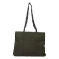 Prada Vintage Shoulder Bag Tessuto Khaki Nylon Shoulder Bag Bag (Pre-Owned)