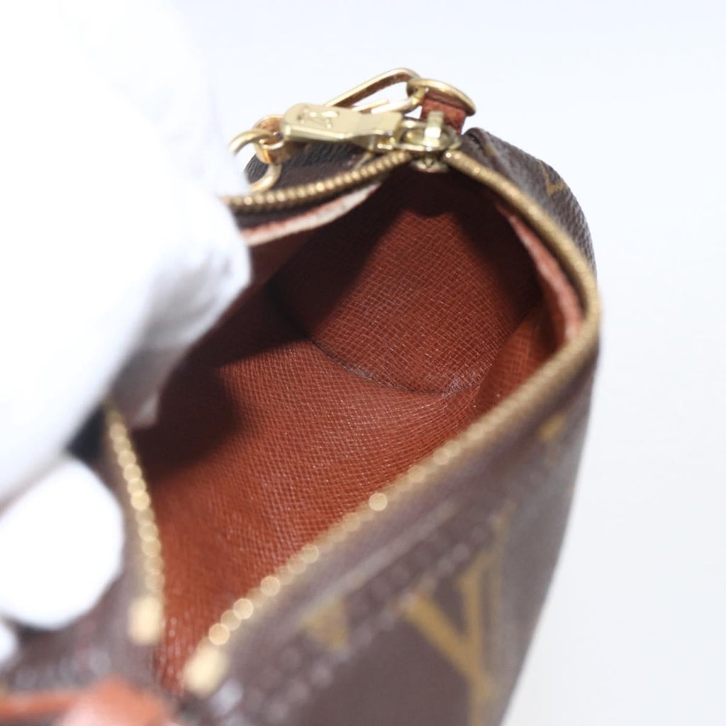 Louis Vuitton Papillon Pochette Monogram Canvas Brown Canvas Clutche & Pouche Bag (Pre-Owned)