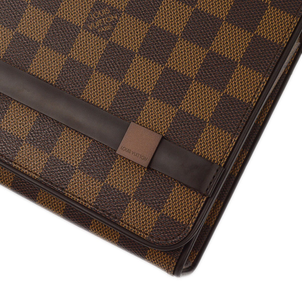 Louis Vuitton Tribeca Handbag Damier Brown Canvas Handbag (Pre-Owned)