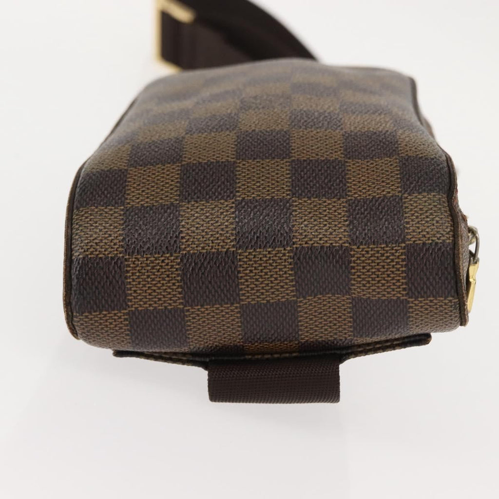Louis Vuitton Geronimos Waist Bag Damier Brown Canvas Shoulder Bag Bag (Pre-Owned)