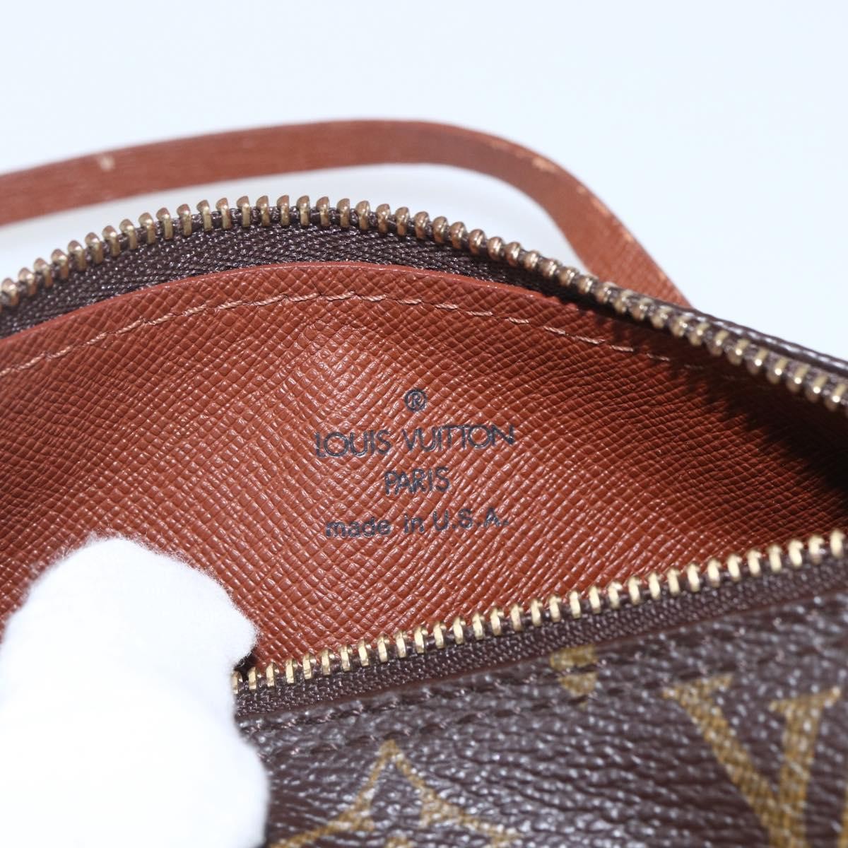 Louis Vuitton Papillon Pochette Monogram Canvas Brown Canvas Clutche & Pouche Bag (Pre-Owned)