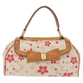 Louis Vuitton Retro Bag Limited Edition Cherry Blossom Monogram White Canvas Handbag (Pre-Owned)