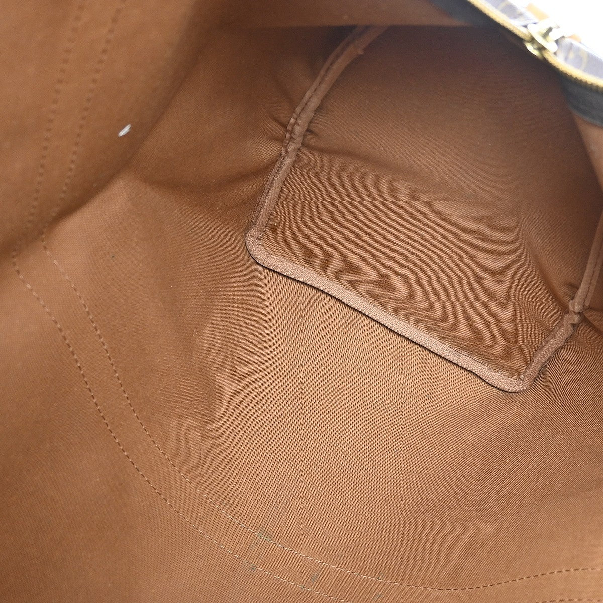 Louis Vuitton Keepall Bag Monogram Canvas Brown Canvas Travel Bag Bag (Pre-Owned)