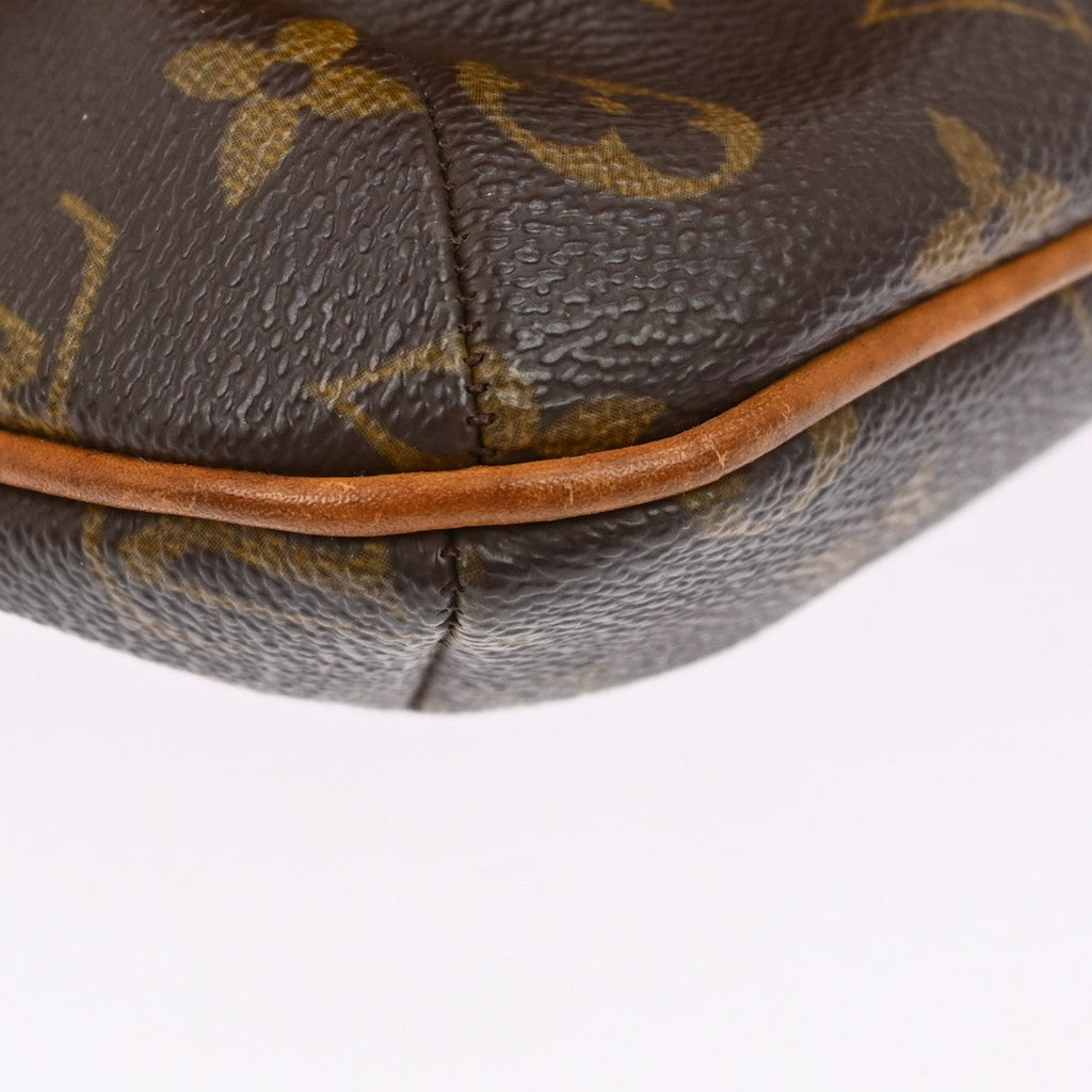 Louis Vuitton Musette Salsa Handbag Monogram Canvas Brown Canvas Shoulder Bag Bag (Pre-Owned)