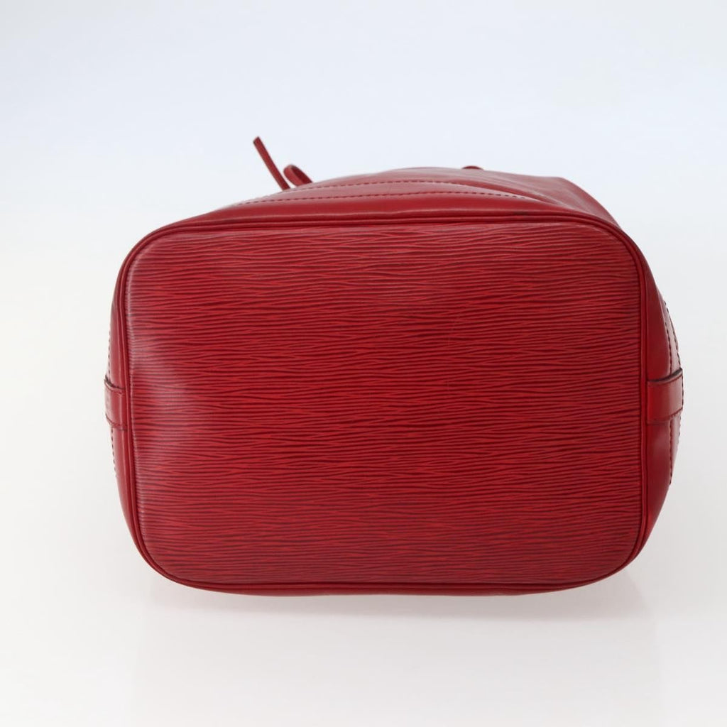 Louis Vuitton Noe Shoulder Bag Leather Red Leather Shoulder Bag Bag (Pre-Owned)