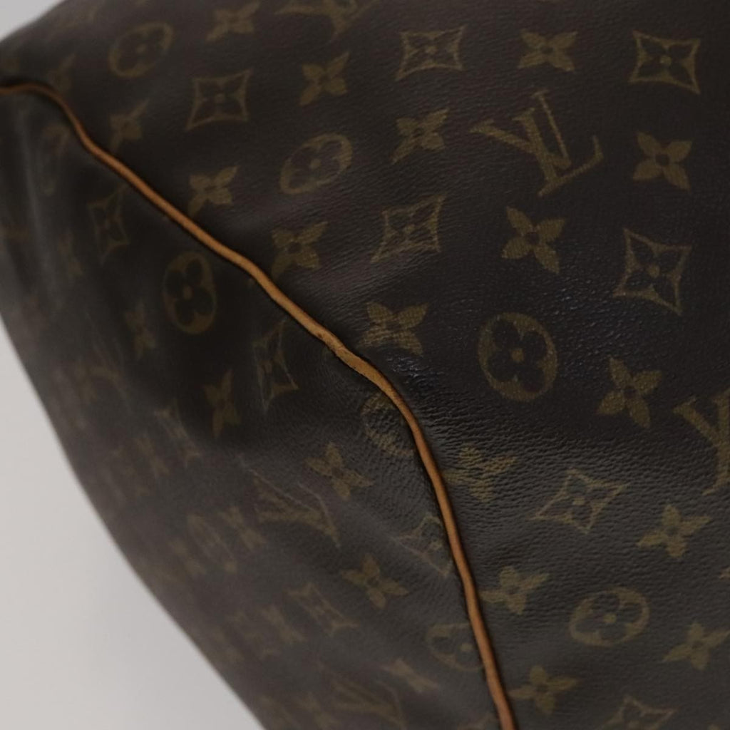 Louis Vuitton Keepall Bag Monogram Canvas Brown Canvas Travel Bag Bag (Pre-Owned)
