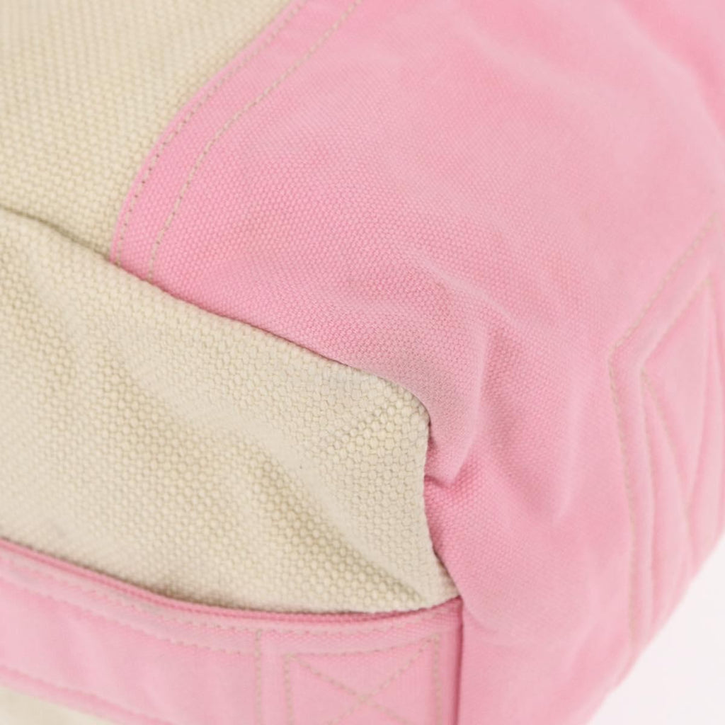 Chanel Sport Line Boston Ba Canvas Pink Canvas Travel Bag Bag (Pre-Owned)