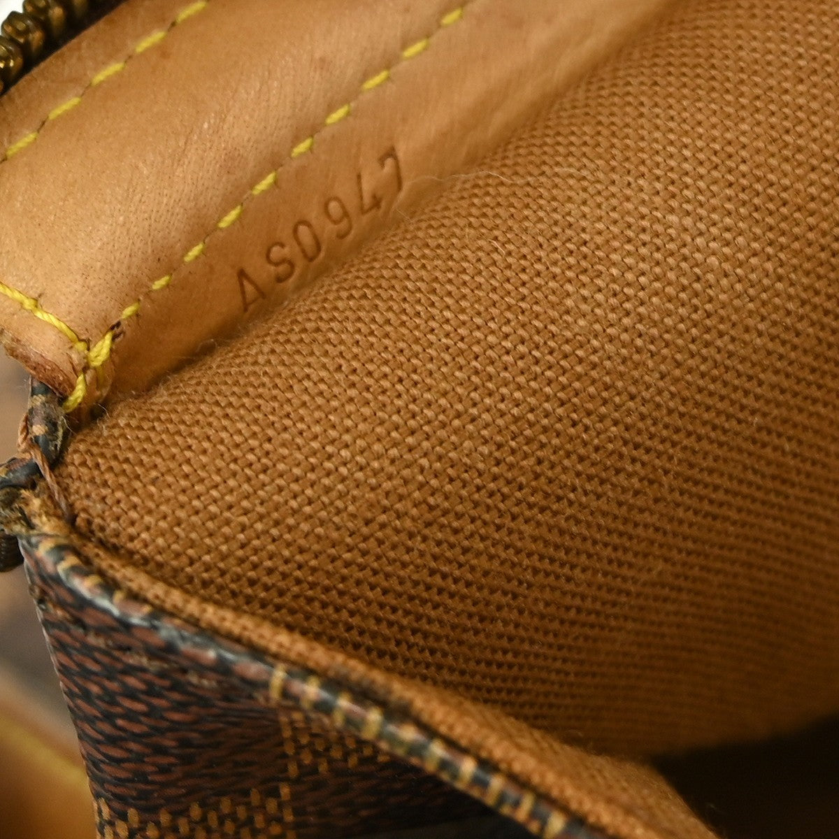 Louis Vuitton Chelsea Handbag Centenaire Damier Brown Canvas Tote Bag Bag (Pre-Owned)