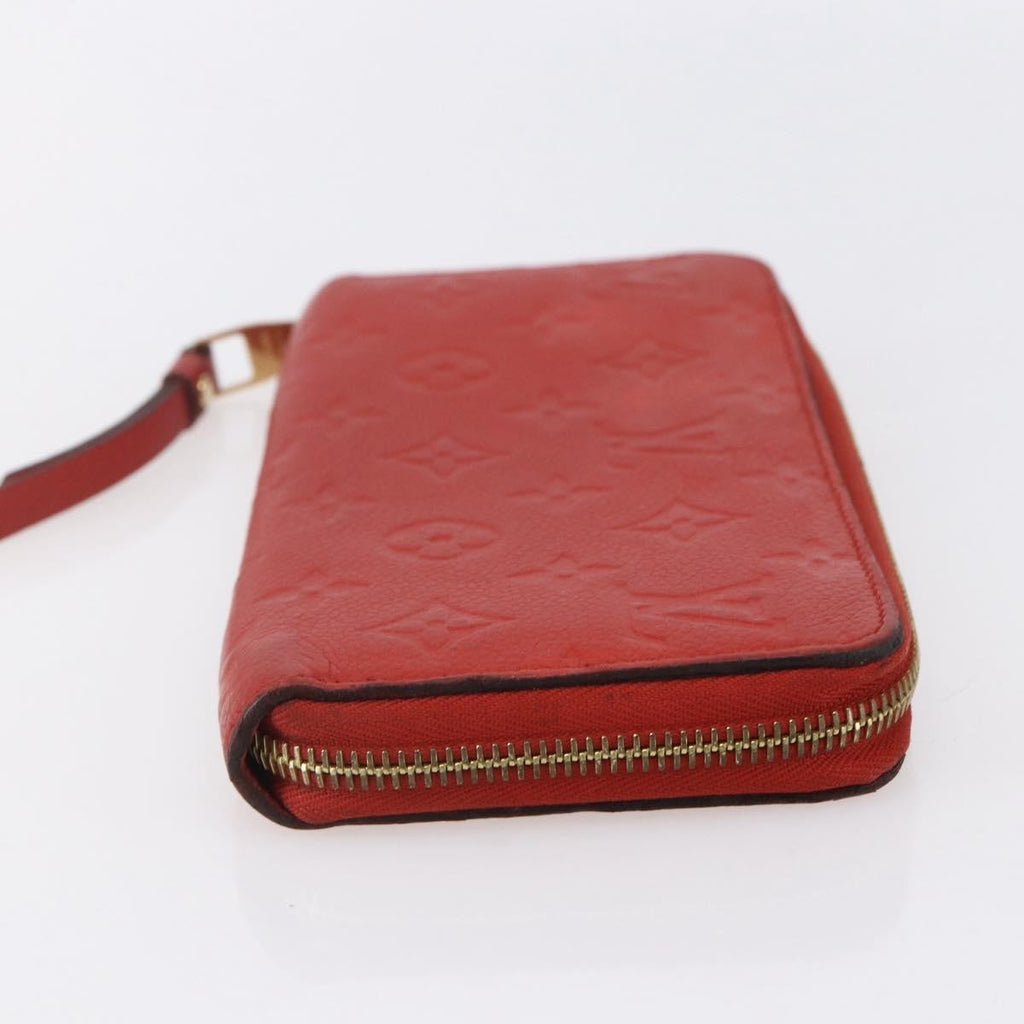 Louis Vuitton Portefeuille Zippy Monogramme Empreinte Monogramme Empreinte Red Leather Wallets Accessory (Pre-Owned)
