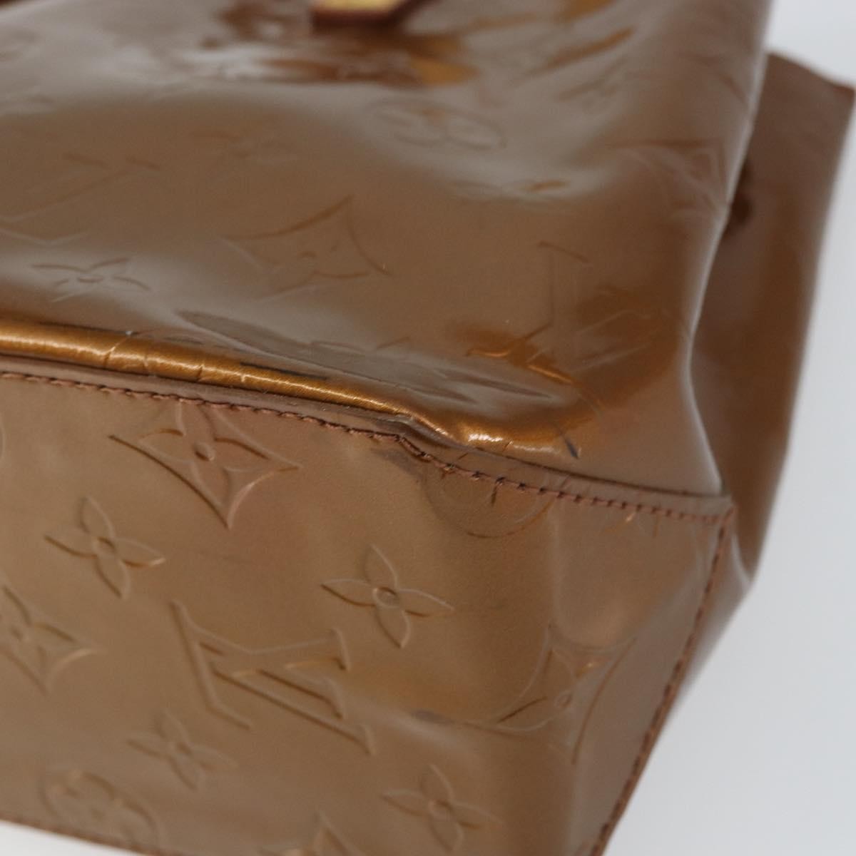 Louis Vuitton Reade Handbag Monogram Vernis Brown Patent_Leather Tote Bag Bag (Pre-Owned)