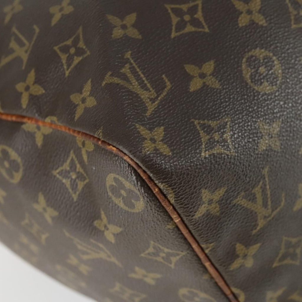 Louis Vuitton Keepall Bag Monogram Canvas Brown Canvas Travel Bag Bag (Pre-Owned)