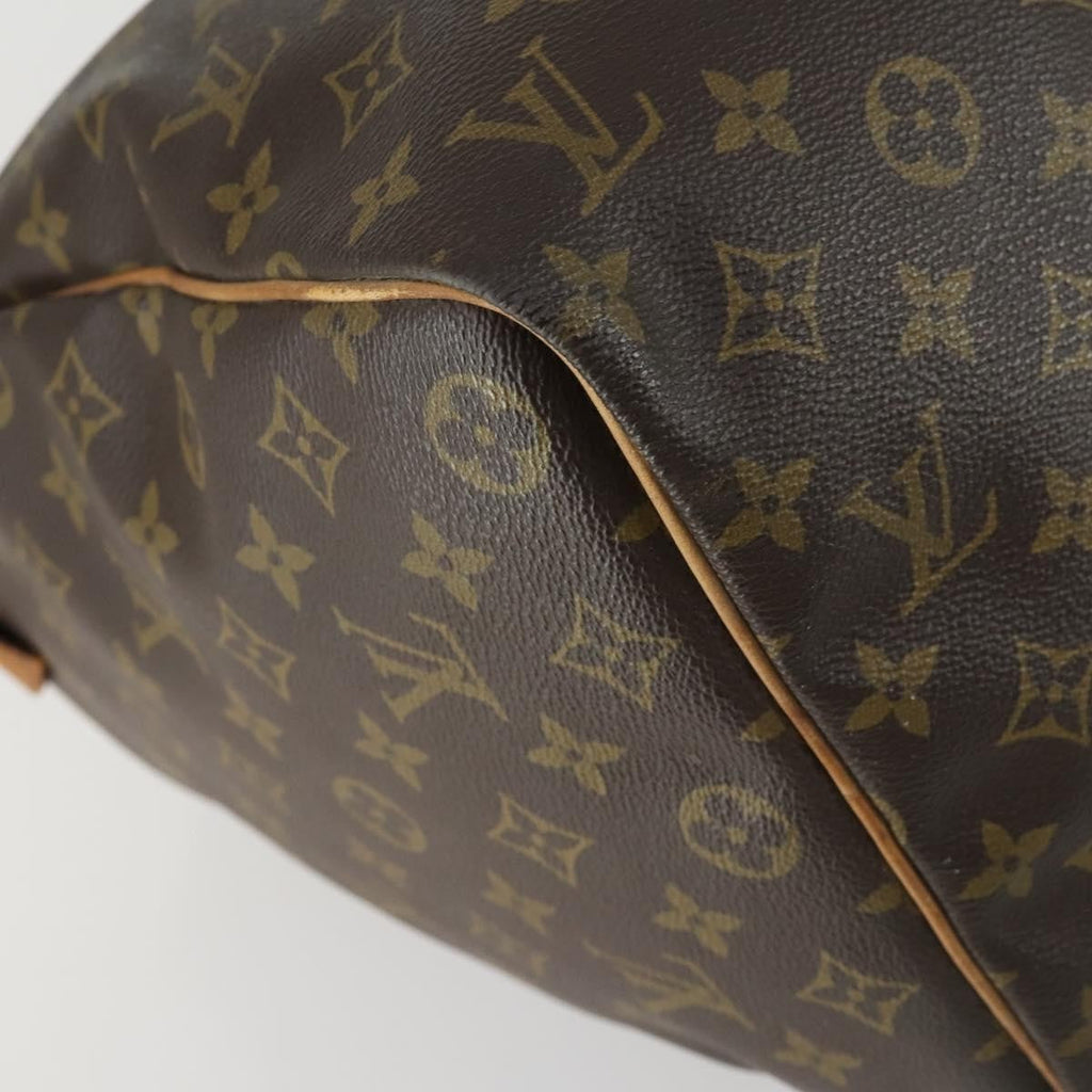 Louis Vuitton Keepall Bag Monogram Canvas Brown Canvas Travel Bag Bag (Pre-Owned)
