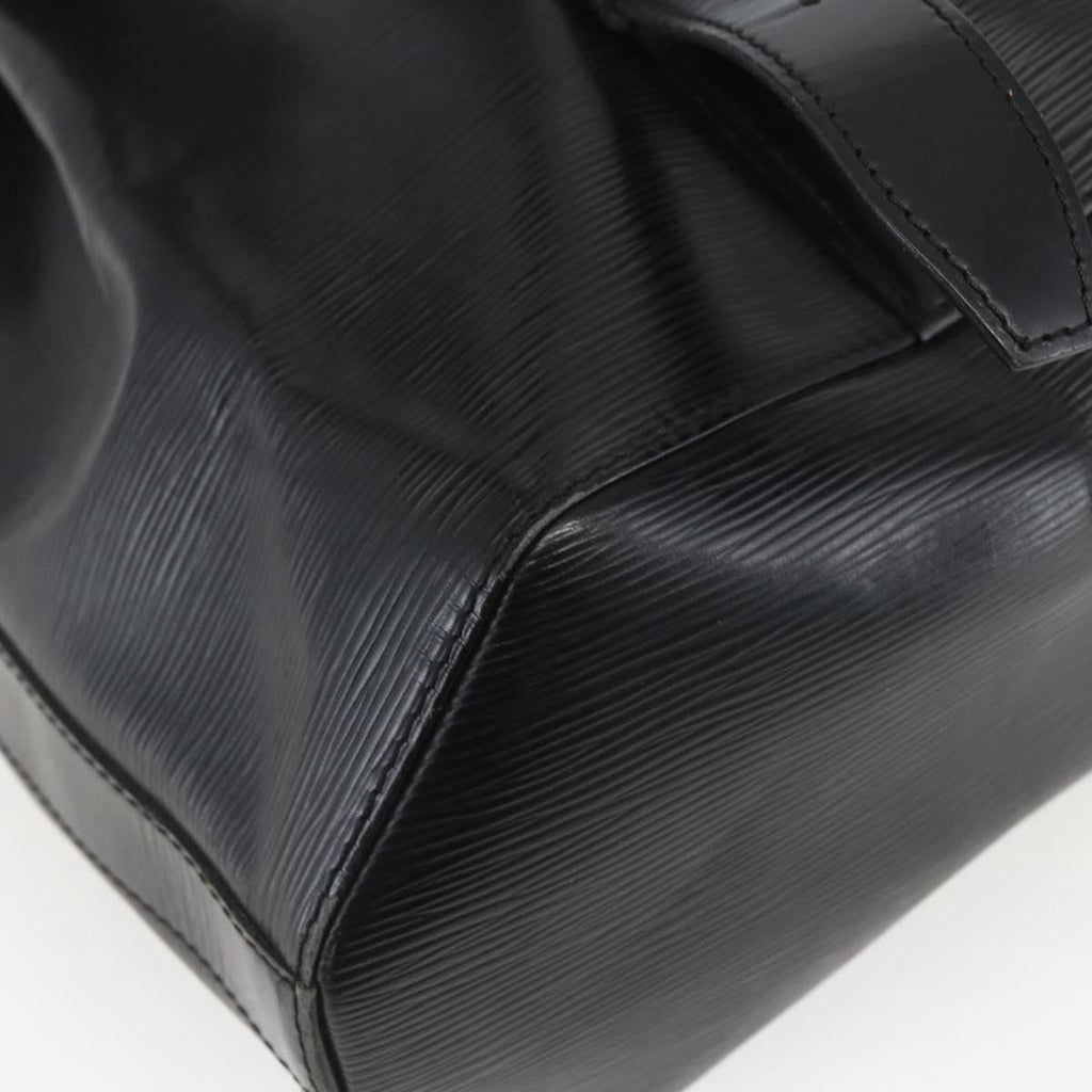 Louis Vuitton Sac A Dos Drawstring Backpack Epi Leather Black Leather Backpack Bag (Pre-Owned)