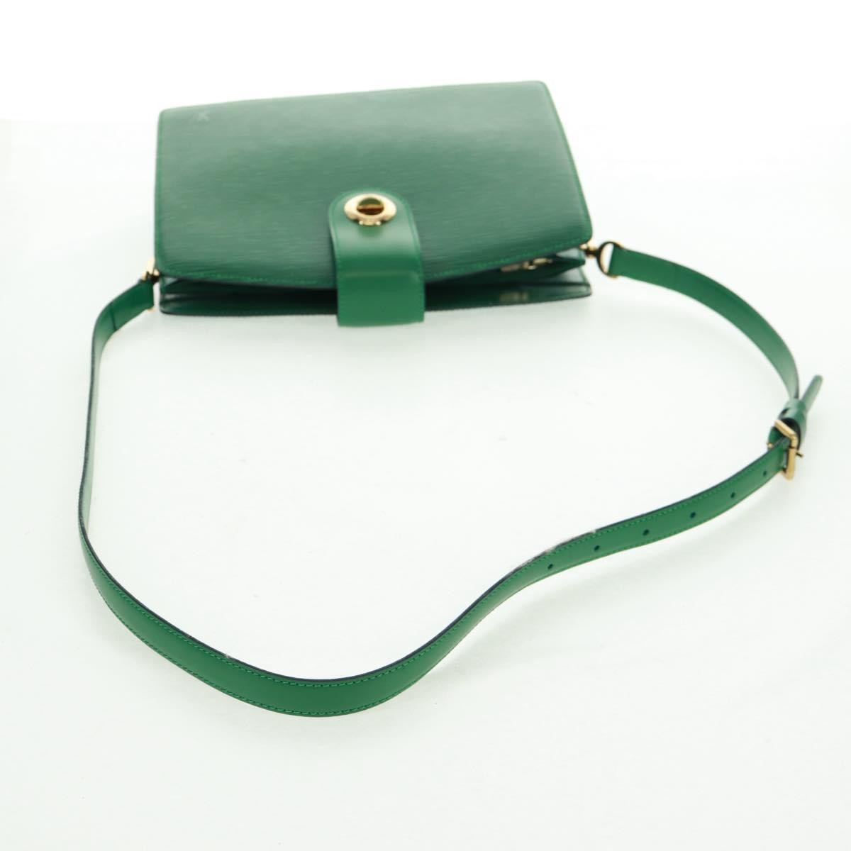 Louis Vuitton Capucines Shoulder Bag Epi Leather Green Leather Shoulder Bag Bag (Pre-Owned)