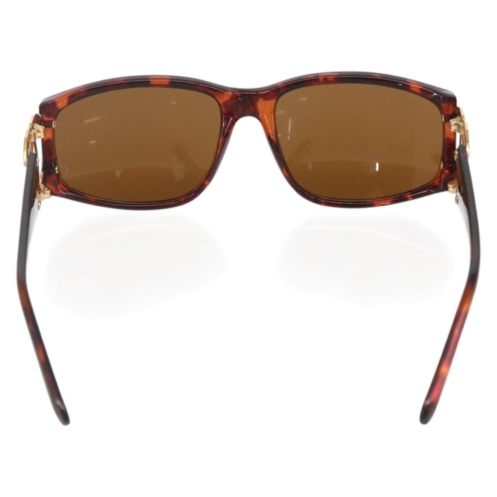 Chanel Logo Cc Sunglasses Plastic Brown Plastic Sunglasse Accessory (Pre-Owned)