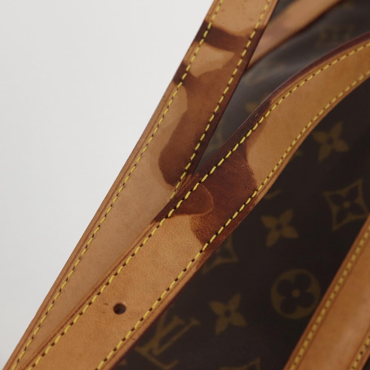 Louis Vuitton Randonnee Backpack Monogram Canvas Brown Canvas Shoulder Bag Bag (Pre-Owned)