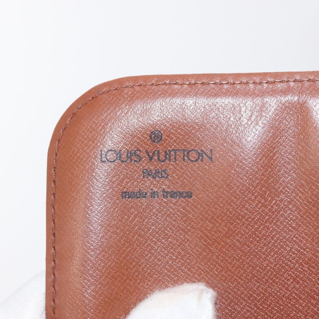 Louis Vuitton Cartouchiere Handbag Monogram Canvas Brown Canvas Shoulder Bag Bag (Pre-Owned)