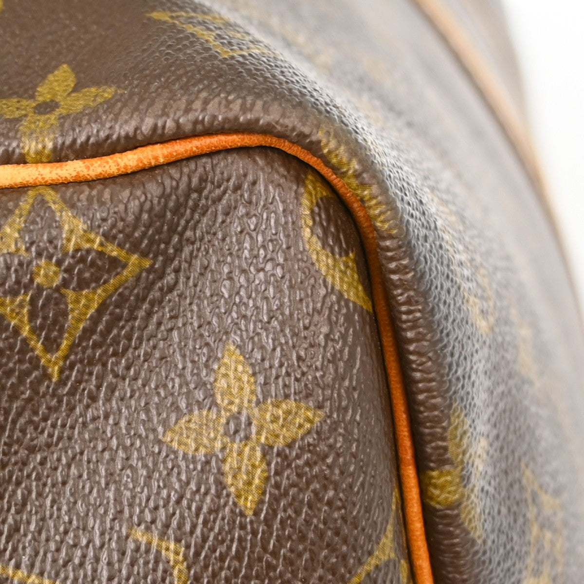 Louis Vuitton Keepall Bandouliere Bag Monogram Canvas Brown Canvas Travel Bag Bag (Pre-Owned)