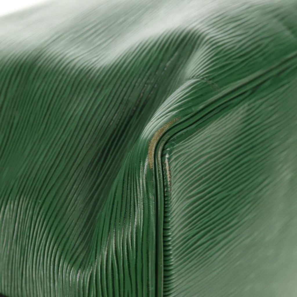 Louis Vuitton Petit Noe Handbag Epi Leather Green Leather Shoulder Bag Bag (Pre-Owned)