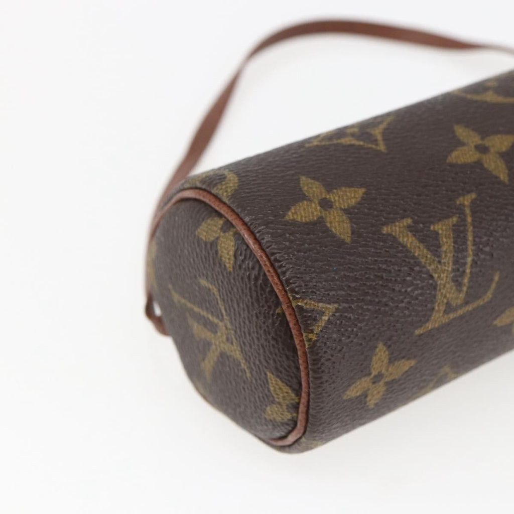Louis Vuitton Papillon Pochette Monogram Canvas Brown Canvas Clutche & Pouche Bag (Pre-Owned)