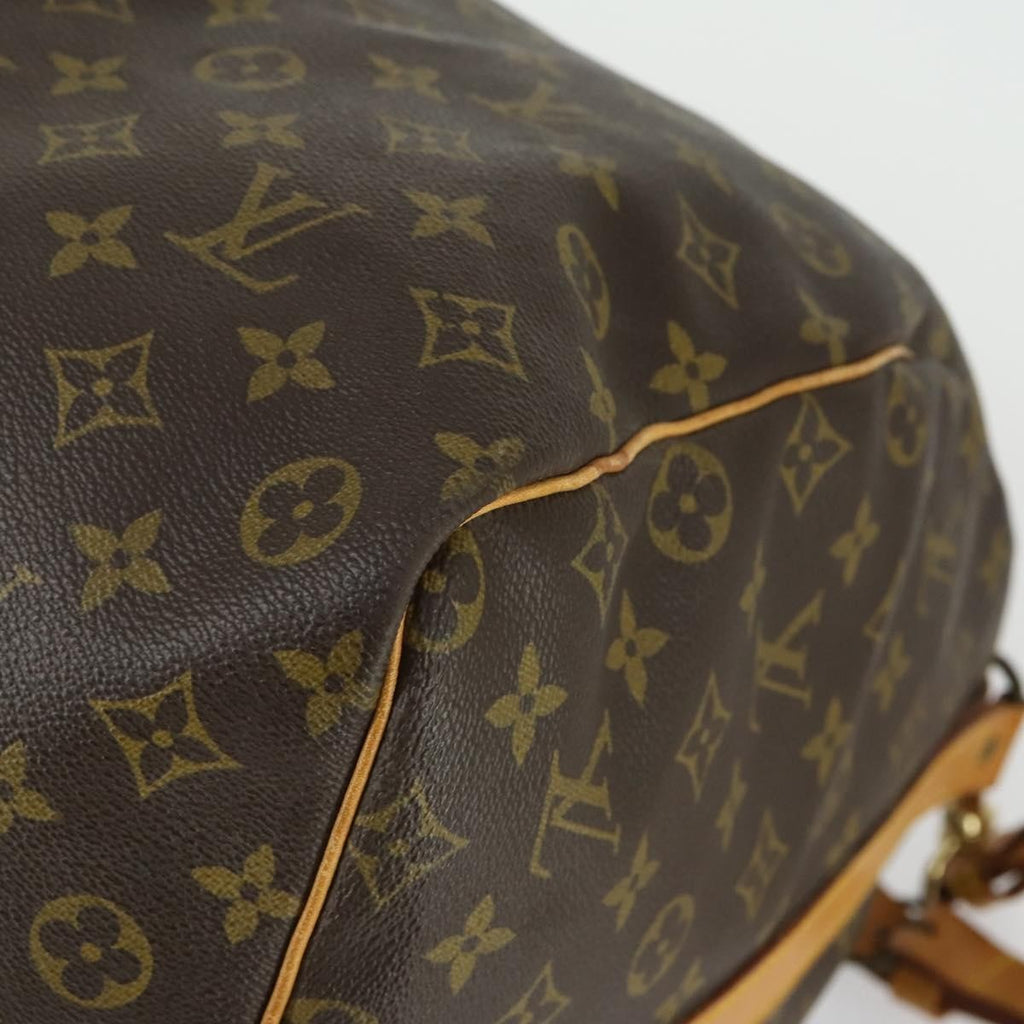 Louis Vuitton Keepall Bandouliere Bag Monogram Canvas Brown Canvas Travel Bag Bag (Pre-Owned)