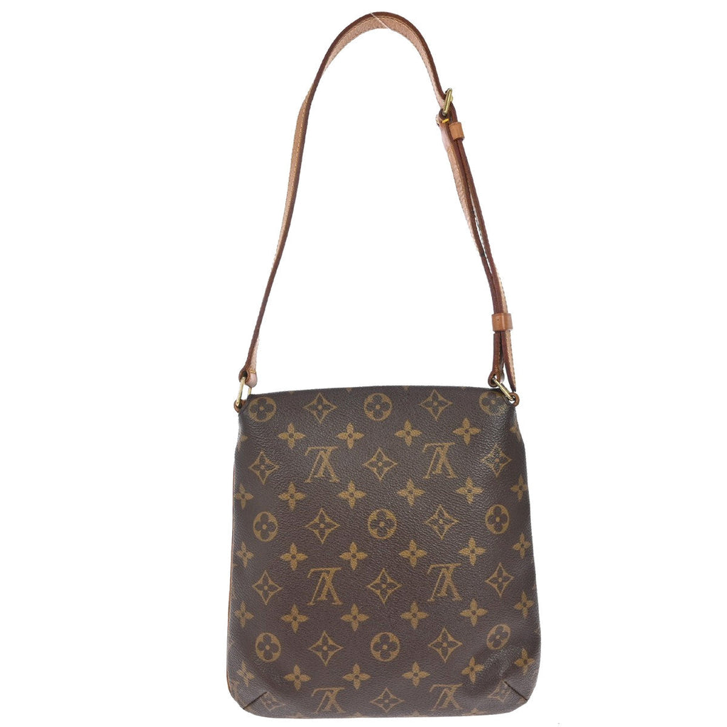 Louis Vuitton Musette Salsa Handbag Monogram Canvas Brown Canvas Shoulder Bag Bag (Pre-Owned)