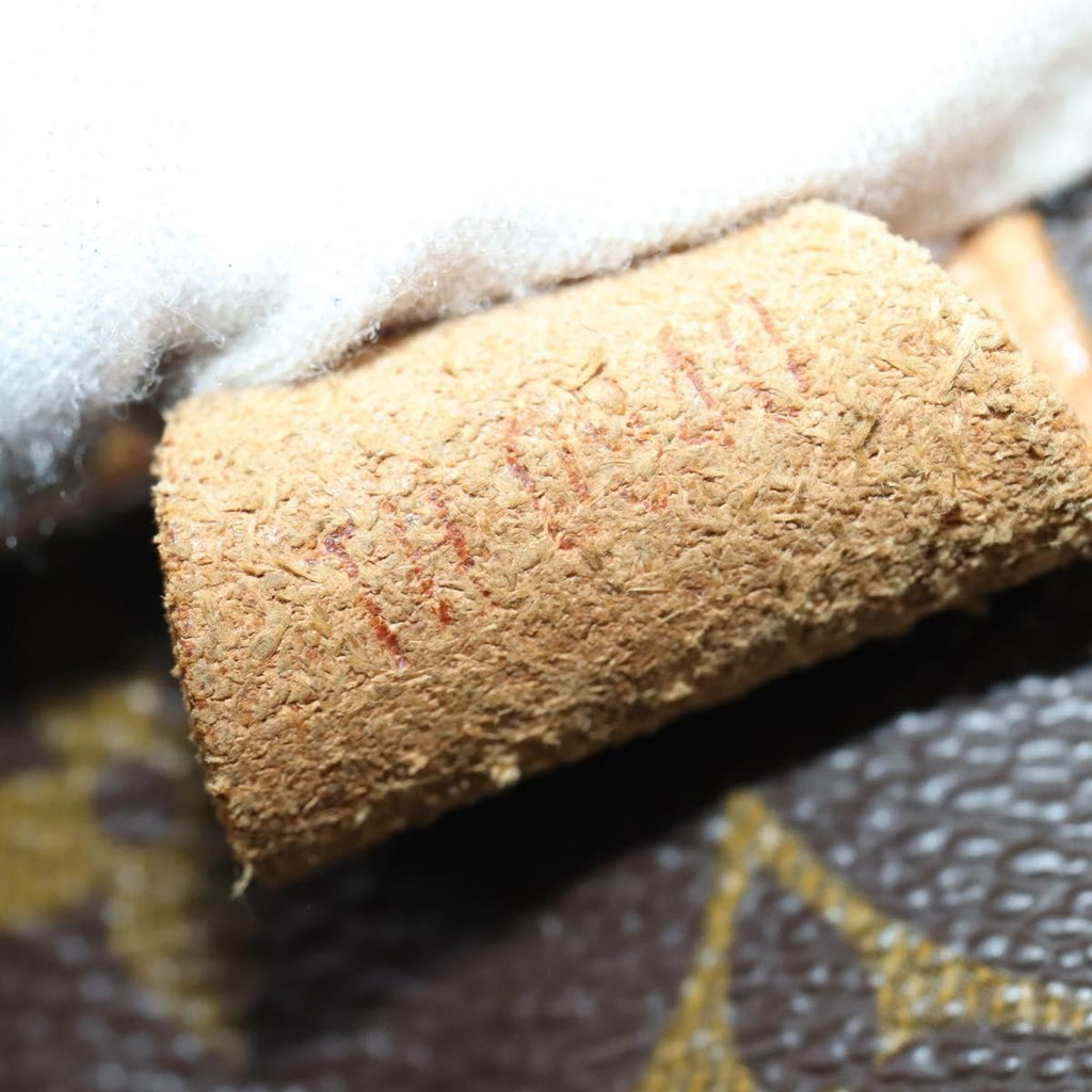 Louis Vuitton Sac Souple Handbag Monogram Canvas Brown Canvas Travel Bag Bag (Pre-Owned)