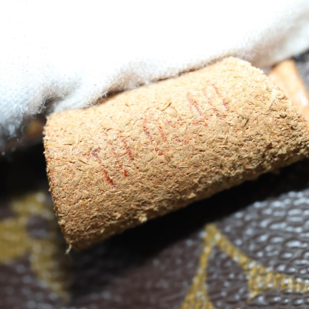 Louis Vuitton Sac Souple Handbag Monogram Canvas Brown Canvas Travel Bag Bag (Pre-Owned)