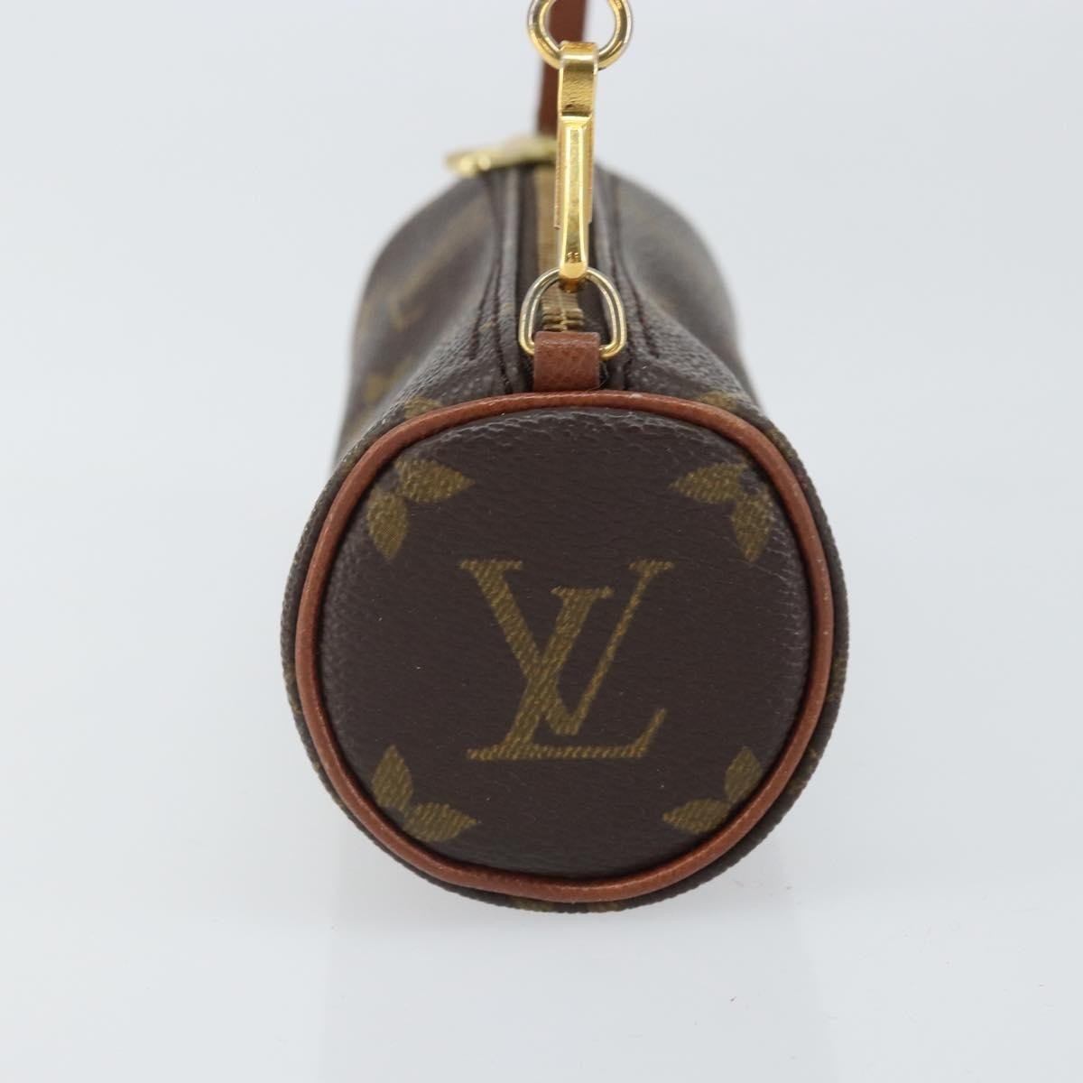 Louis Vuitton Papillon Pochette Monogram Canvas Brown Canvas Clutche & Pouche Bag (Pre-Owned)