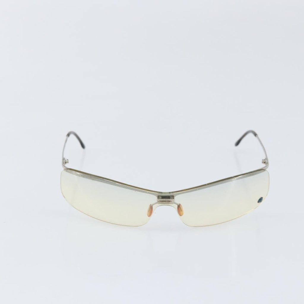 Chanel Logo Cc Sunglasses Metal Silver Metal Sunglasse Accessory (Pre-Owned)