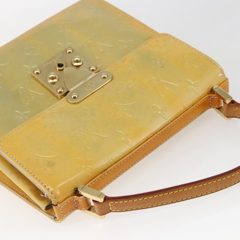 Louis Vuitton Spring Street Nm Handbag Patent Leather Gray Patent_Leather Handbag (Pre-Owned)