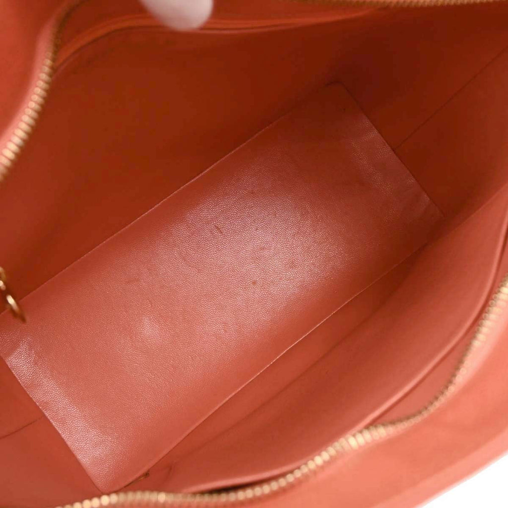 Chanel Medallion Tote Quilted Caviar Pink Leather Tote Bag Bag (Pre-Owned)