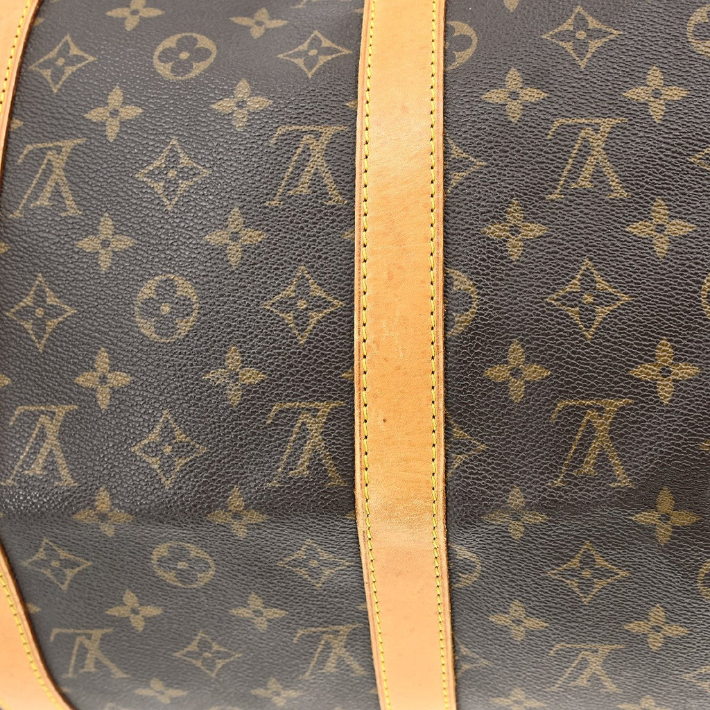 Louis Vuitton Keepall Bandouliere Bag Monogram Canvas Brown Canvas Travel Bag Bag (Pre-Owned)