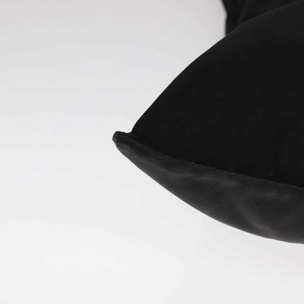 Prada Flat Messenger Bag Tessuto Black Nylon Shoulder Bag Bag (Pre-Owned)