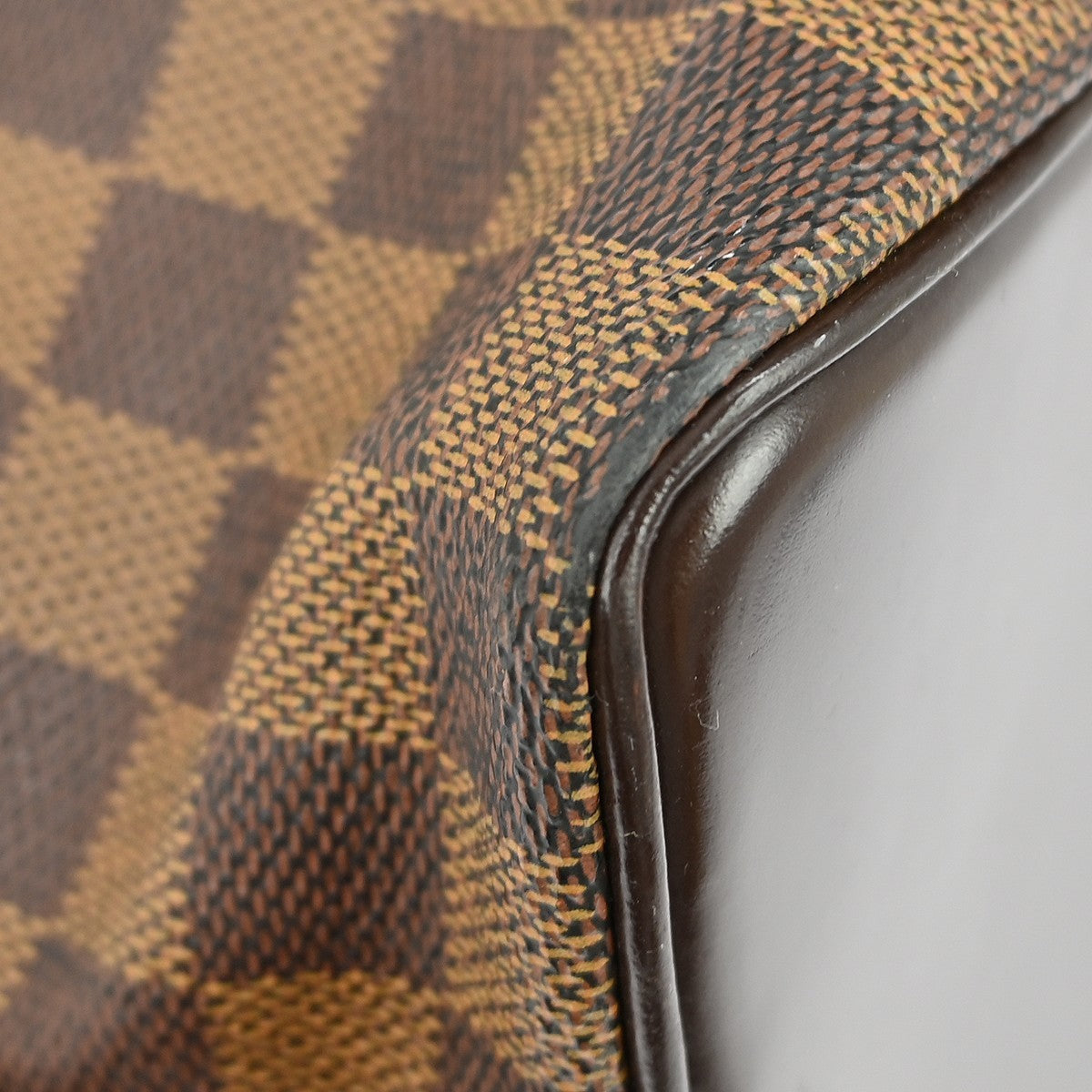 Louis Vuitton Chelsea Handbag Damier Brown Canvas Tote Bag Bag (Pre-Owned)