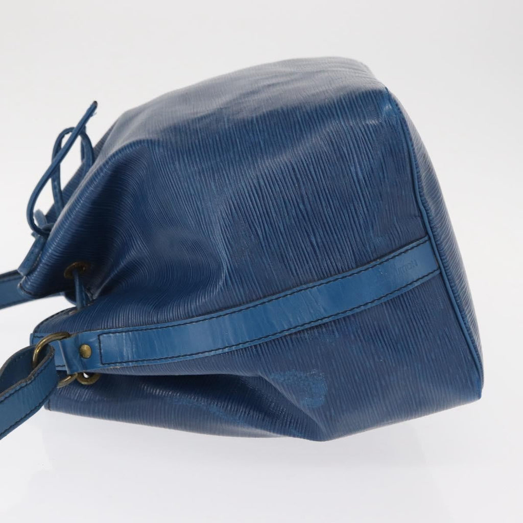 Louis Vuitton Noe Handbag Epi Leather Blue Leather Shoulder Bag Bag (Pre-Owned)