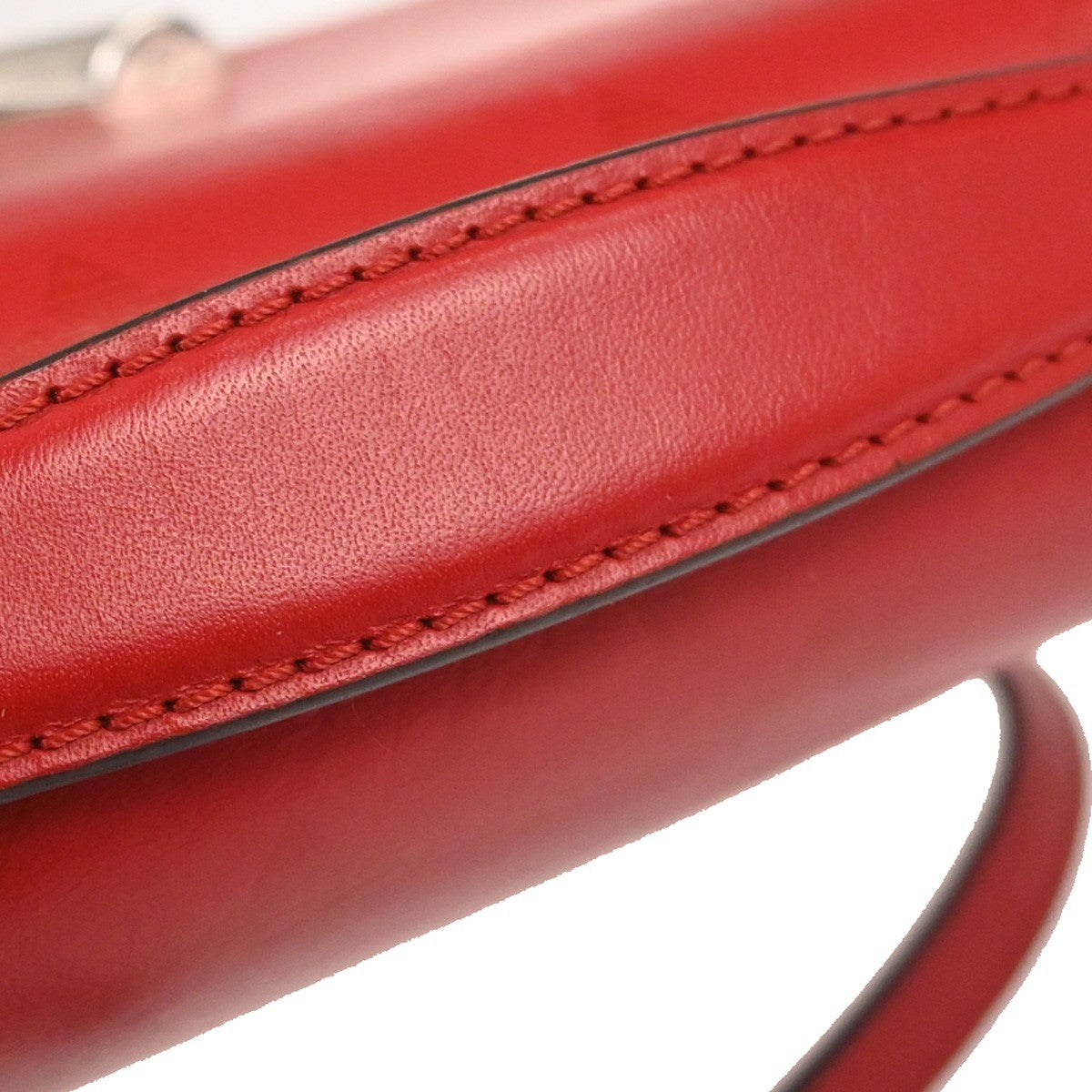 Louis Vuitton Very Messenger Monogram Leather Red Leather Shoulder Bag Bag (Pre-Owned)